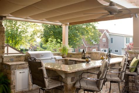 Outdoor Kitchen Covers In South Hills Shadefx Canopies