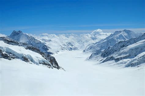 Jungfrau Interlaken Sommet De Leurope Suisse Photo Premium
