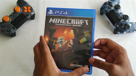 Minecraft Playstation 4 Edition Unboxing Youtube