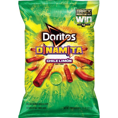 New Doritos Dinamita Chile Limon Flavored Tortilla Chips 11 14 Oz Bag