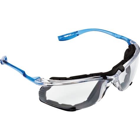 3m virtua safety glasses with foam gasket clear lens anti fog coating ansi z87 csa z94 3
