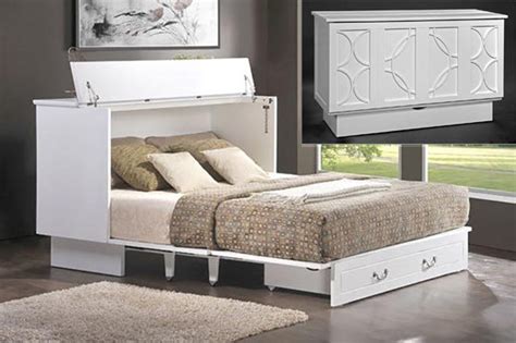 This Murphy Bed Folds Down Into A Console Instead Of Requiring A Full