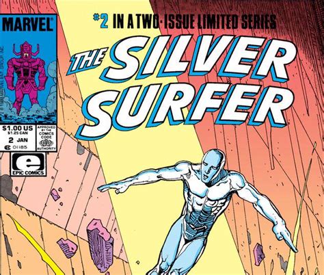 Silver Surfer Parable 1989 2 Comic Issues Marvel