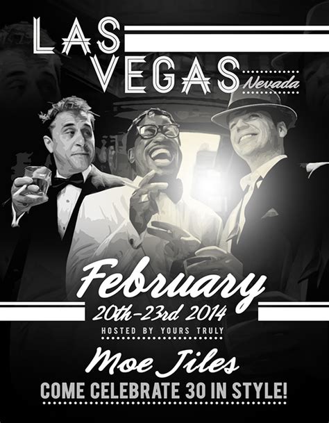 Moe Jiles' 30th Birthday | Las Vegas Nevada [Flyer] on Behance
