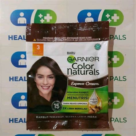 Jual Garnier Color Naturals Hair Colour Pewarna Rambut Warna Coklat