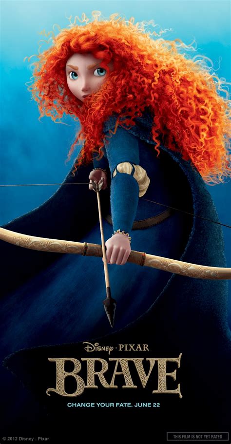 Nuevos Pósters De Brave La Nueva Heroína Del Mundo Disney Pixar