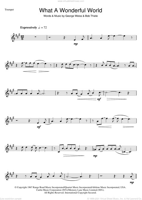Free Trumpet Solo Sheet Music Printable Printable Templates