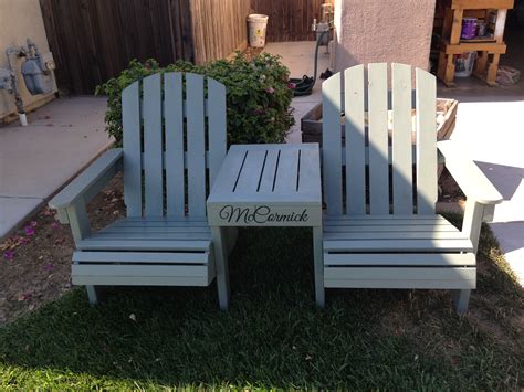 Adirondack Chairs With Attached Table Adirondack Chairs Outdoor Chairs