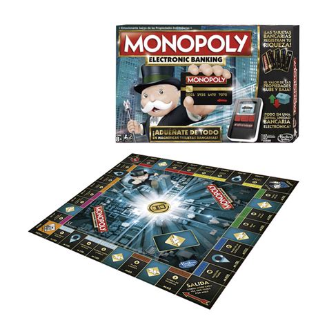 29.55 € la banca entra en monopoly trae una versión moderna del juego!! Monopoly Banco Electrónico - TigergamesColombia