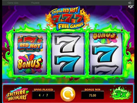 It can be done with free online penny slots that are often completely different from the usual playing style. Triple Red Hot 777 Slot | Play Free Online | IGT | Read ...