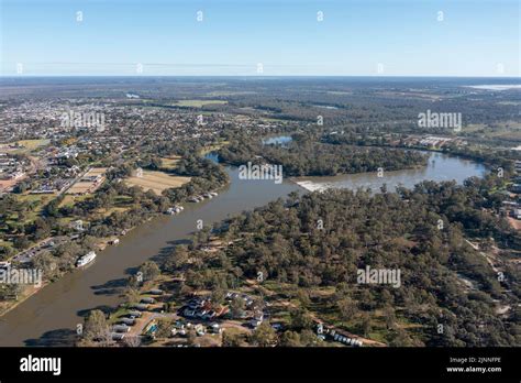 The Victorian Country Town Of Mildura In The Far North West Of The