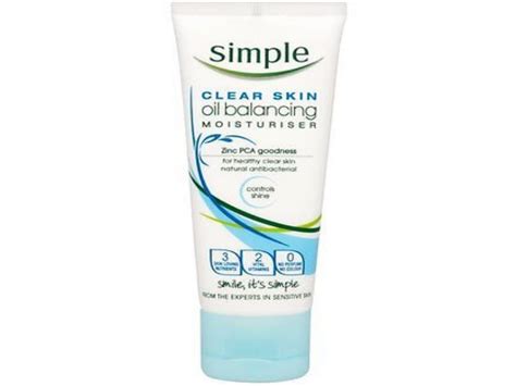 Simple simple clear skin oil balancing moisturiser simple skincare. Simple Clear Skin Oil Balancing Moisturiser 150 ml With ...