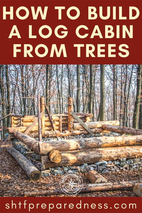 How To Build A Log Cabin From Trees How To Build A Log Cabin Log