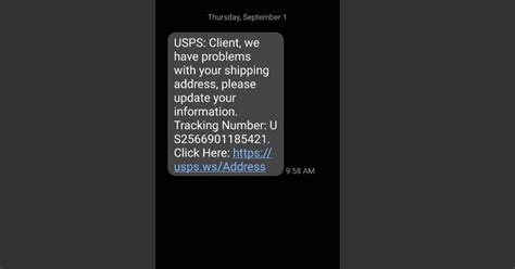 Message About A Lost Package Is A Scam Police Say