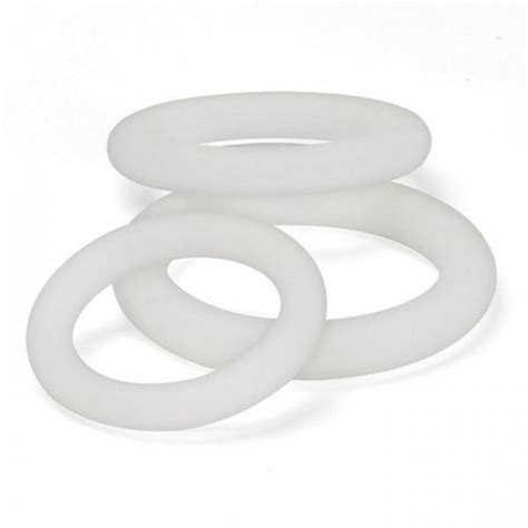 Cloud 9 Pro Sensual Silicone Cock Ring 3 Pack Clear On Literotica
