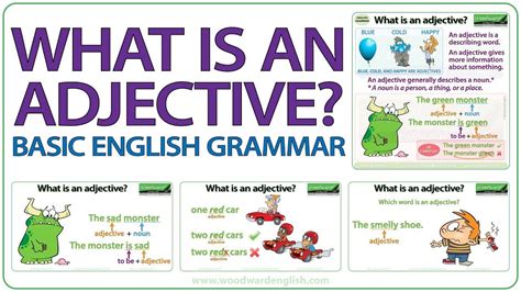 What Is An Adjective Basic English Grammar Lesson Learnenglish