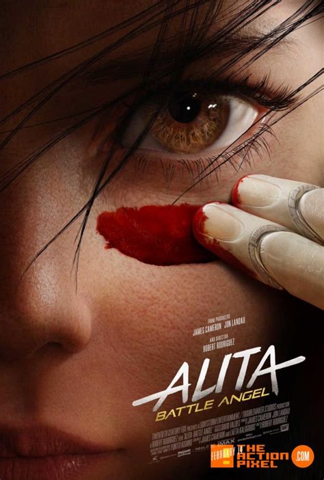 Alita Gets Battle Ready In The New Alita Battle Angel Poster The