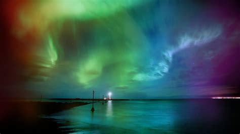 Aurora Borealis Rainbows Wallpaper 1920x1080 217929