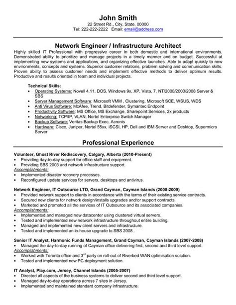 click     network engineer resume