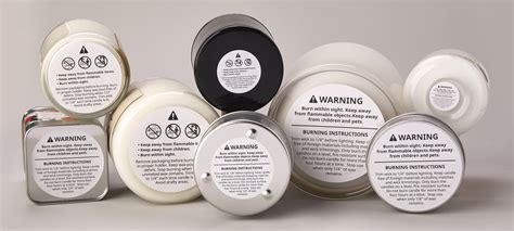 Candle Warning Labels Safety Labels And Stickers Avery
