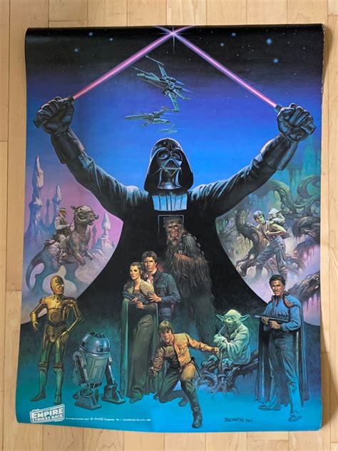 Star Wars Empire Strikes Back Original Poster 1980