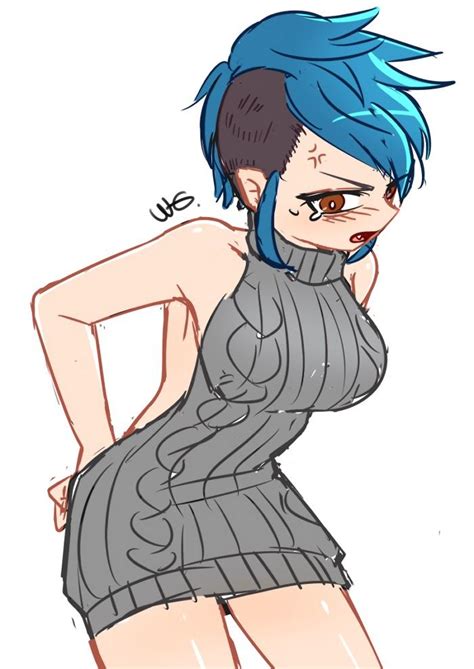Sydney From Payday In A Virgin Killer Sweater R Hentai
