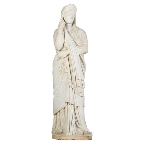 19th Century Marble Statue Of Livia After The Antique Perim Lang Antiques