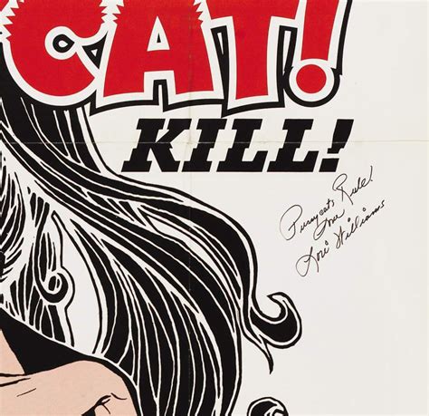 Faster Pussycat Kill Kill Movie Poster Rare French Signed Etsy