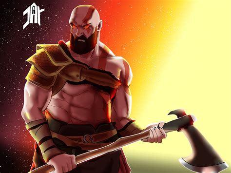 Artstation Kratos