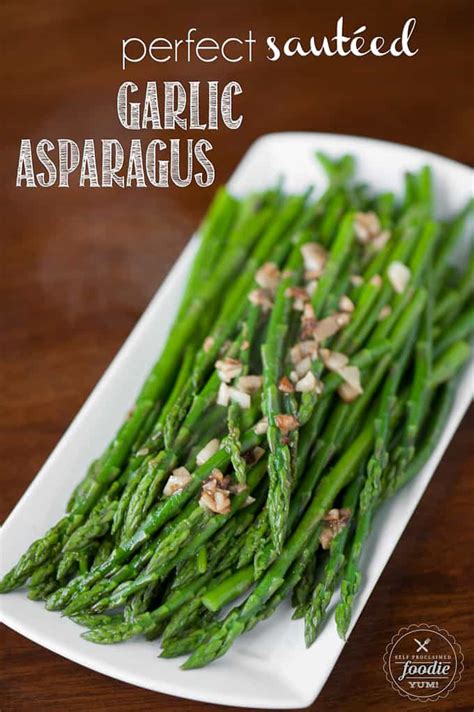 Maybe you would like to learn more about one of these? Perfect Garlic Sauteed Asparagus | Self Proclaimed Foodie