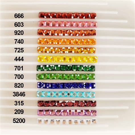 Square Crystal Drills Quick Order Page Diamond Painting Drills