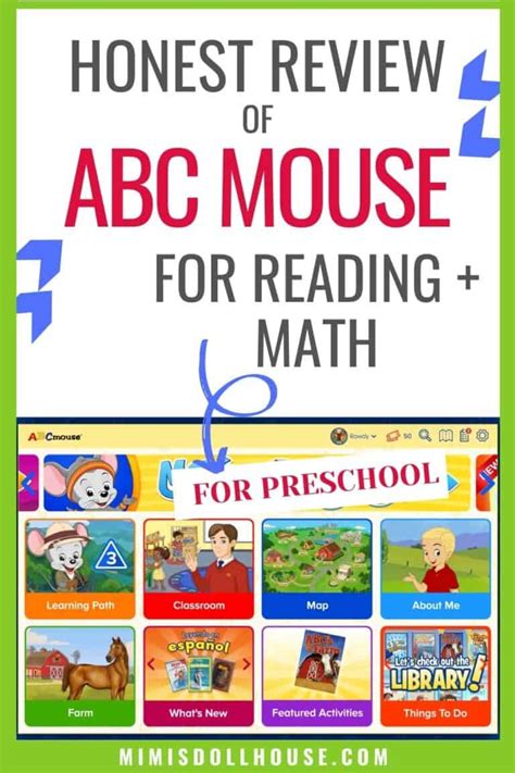Abcmouse Review For Preschool Learning Mimis Dollhouse