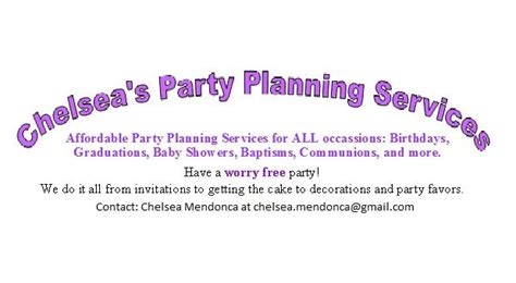 Affordable Party Planning Services To Fit Your Budget Plan The Perfect