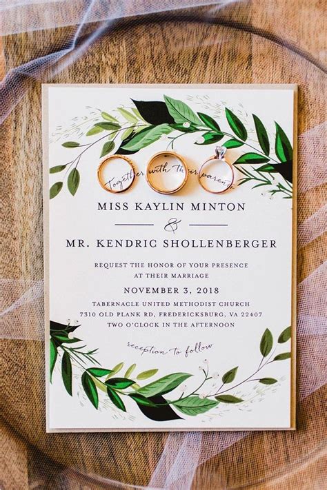 Maybe you would like to learn more about one of these? Most wedding invitation companies can supply a choice of design templates where you simply need ...