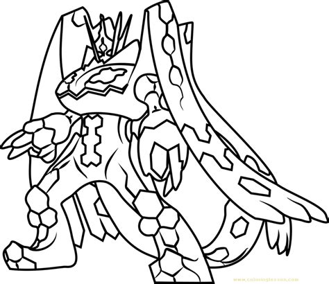 Pokemon coloring pages are widely loved and searched by kids of all ages. Zygarde Pokemon Sun and Moon | Kids Coloring Page - Coloring Lesson - Free Printables and ...