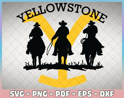 Yellowstone Logo Clip Art Svg
