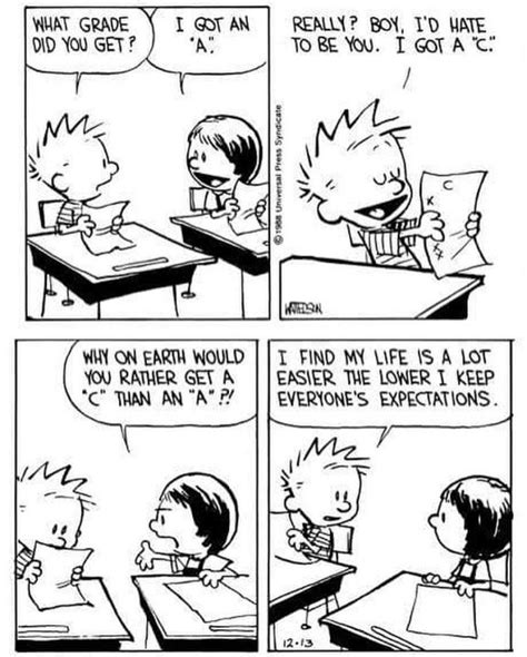 Funny Calvin And Hobbes Comic Strip Calvin And Hobbes Humor Calvin