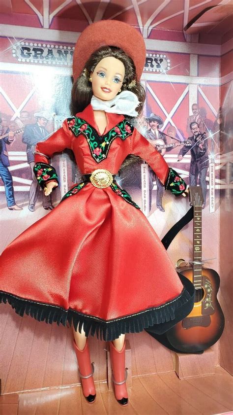 New 1997 Country Rose Barbie Doll Grand Ole Opry Collection Mattel 17782 Ebay Barbie Dolls