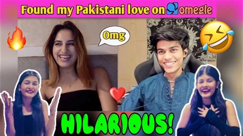 adarshuc i found my pakistani love on omegle 😍 reaction by anu and anjali adarshuc reaction