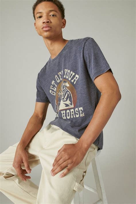 Get Off Your High Horse Graphic Tee Lucky Brand