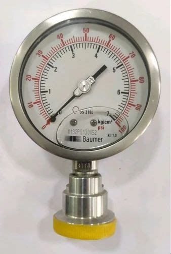 2 Inch 50 Mm Baumer Pressure Gauge At Rs 2450 In Ahmedabad Id
