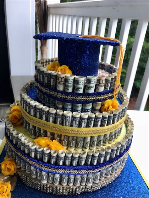 Use figures when referring to money, whether dollars or cents. Money cake for graduation | Money cake, Graduation cakes, Graduation money