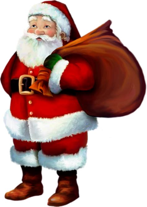 Tube Png Père Noël Clipart Babbo Natale Santa Claus