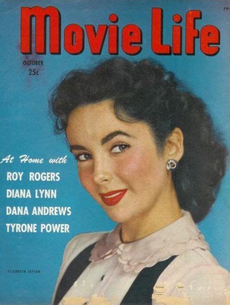 Movie Life Magazine United States October 1948 Elizabeth Taylor