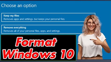 Guide How To Format Windows 10 Very Easily And Very Quickly Youtube