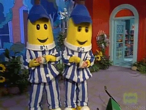 If there is a violation of the rules, please click the report button and leave a report please use karma decay to see if your gif has already been submitted. Watching REAL LIFE Bananas in Pyjamas, not horrible animations. | Banana in pyjamas, Kids ...