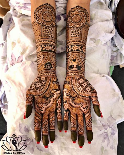 Arabic Bridal Mehndi Designs For The Modern Bride With A Personal Touch