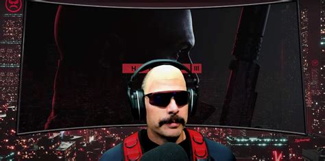 Dr Disrespect Goes Full Agent 47 To Celebrate the Launch of Hitman 3