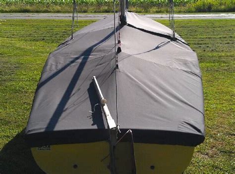 Coronado 15 Sailboat Mooring Cover Mast Up Flat Cover Slo Sail And