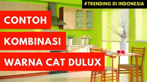 Konsep interior rumah menggunakan warna cat. Kombinasi Warna Cat Rumah Minimalis Dulux - YouTube